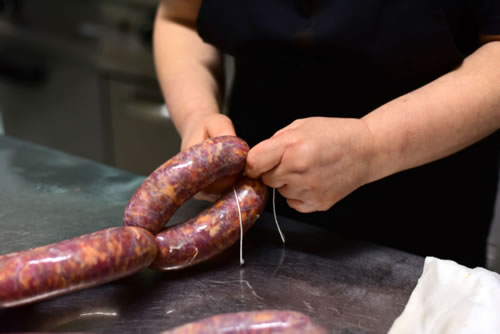 Artisanal Lucanian sausage