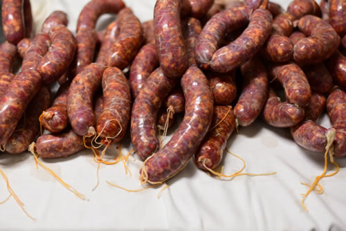 Artisanal Lucanian sausage