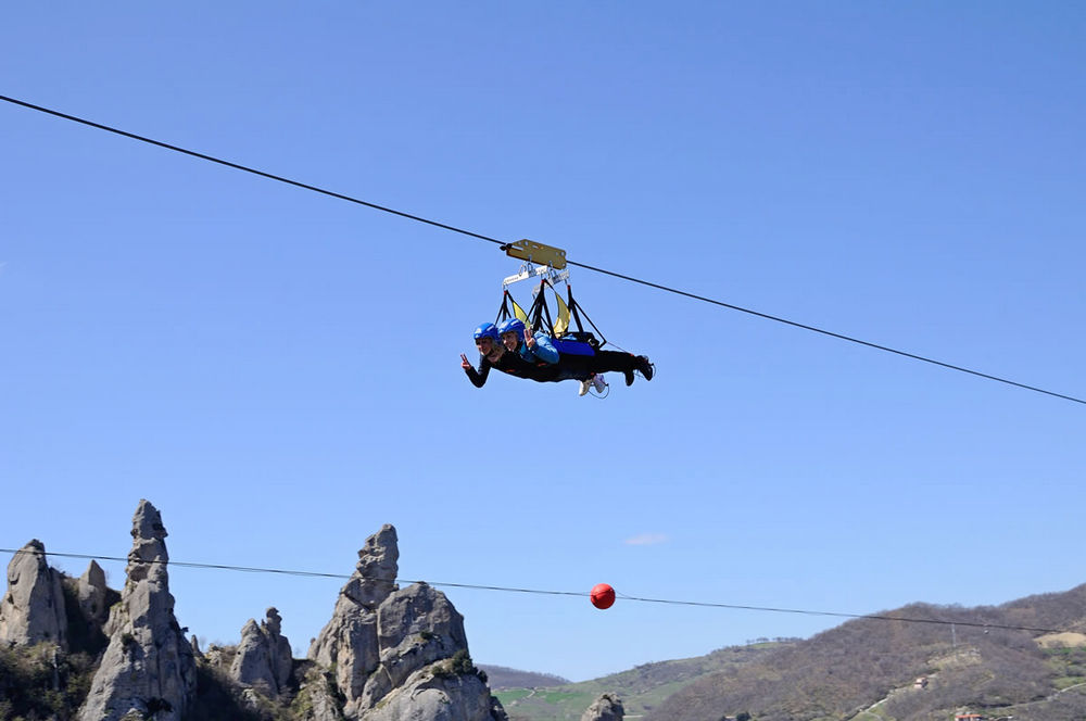 dolomiti lucane - volo dell’angelo