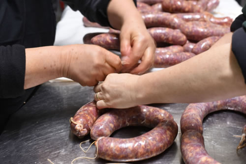 Artisanal Lucanian sausage