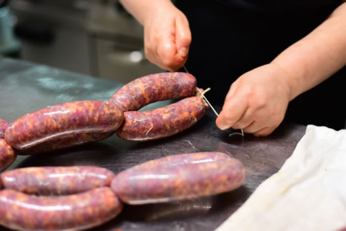 Artisanal Lucanian sausage