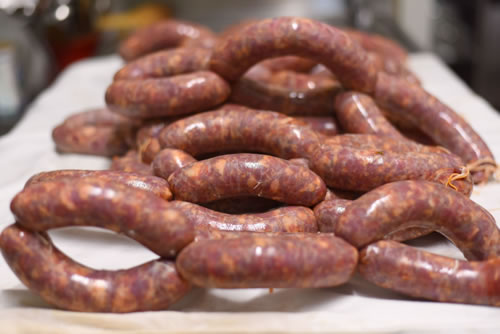 Artisanal Lucanian sausage